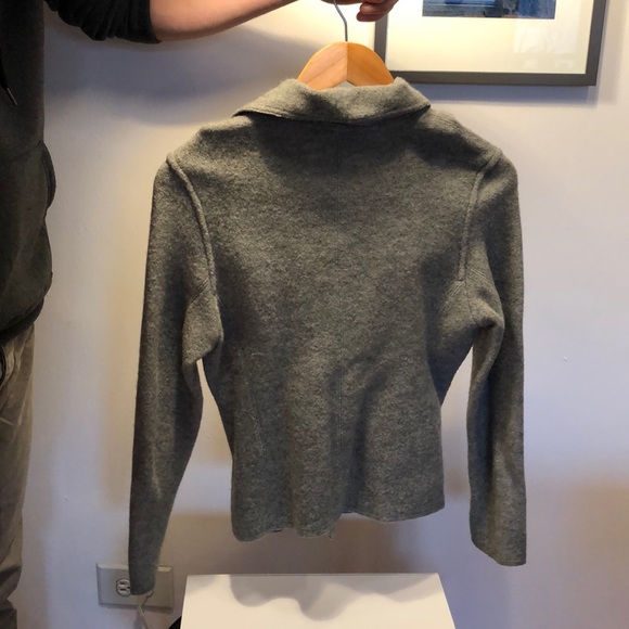 Grey light peacoat - Picture 2 of 2